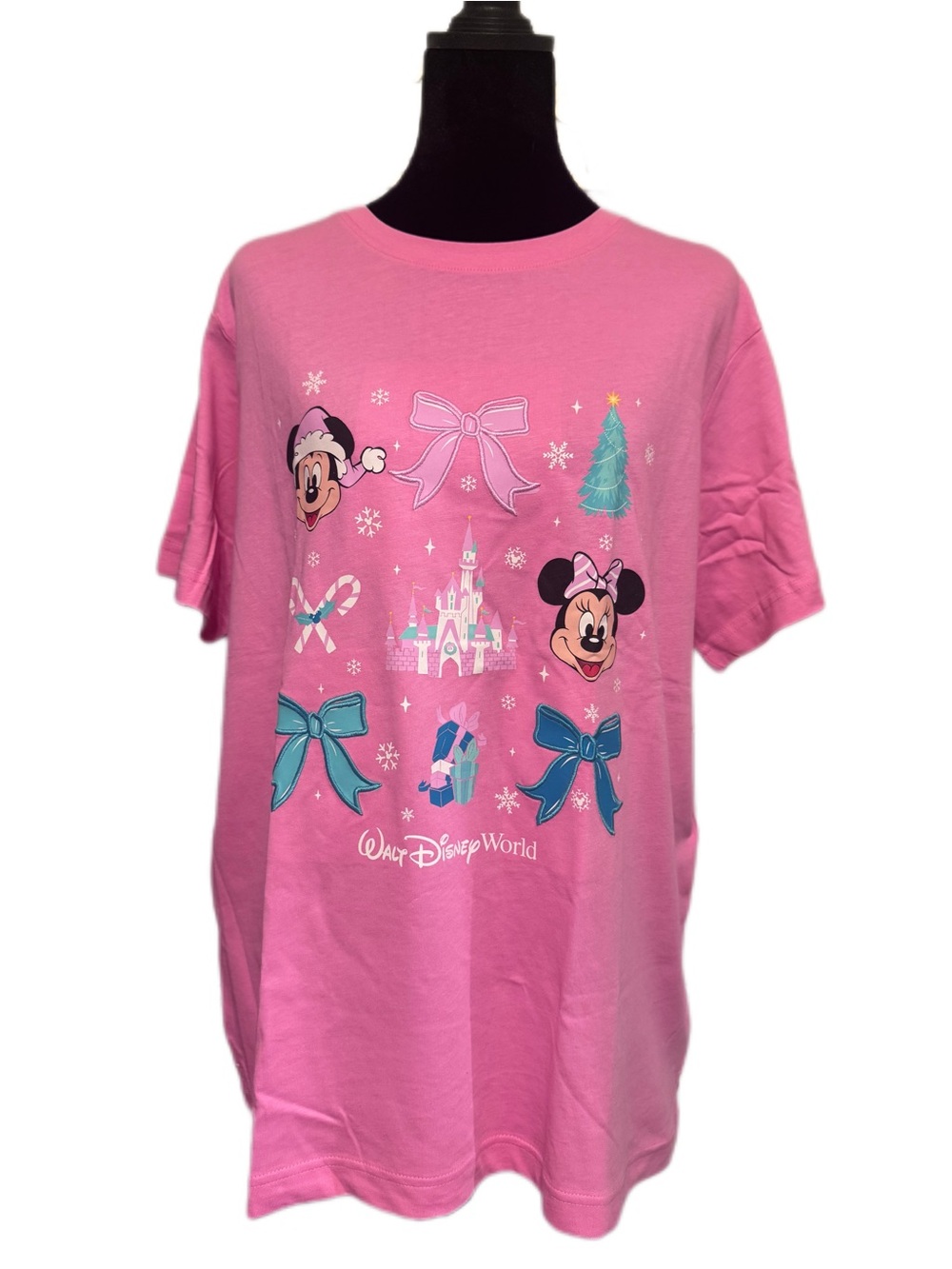 🎀 Walt Disney World Minnie Mouse Holiday Tee 🎀